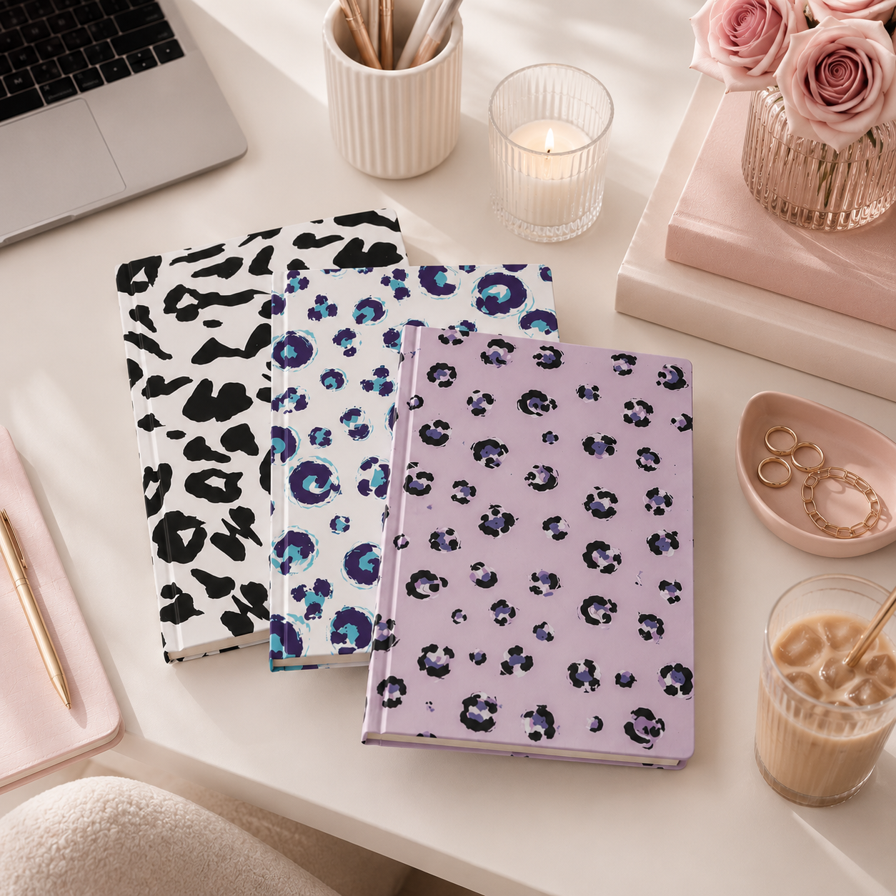 Animal print notebook A5