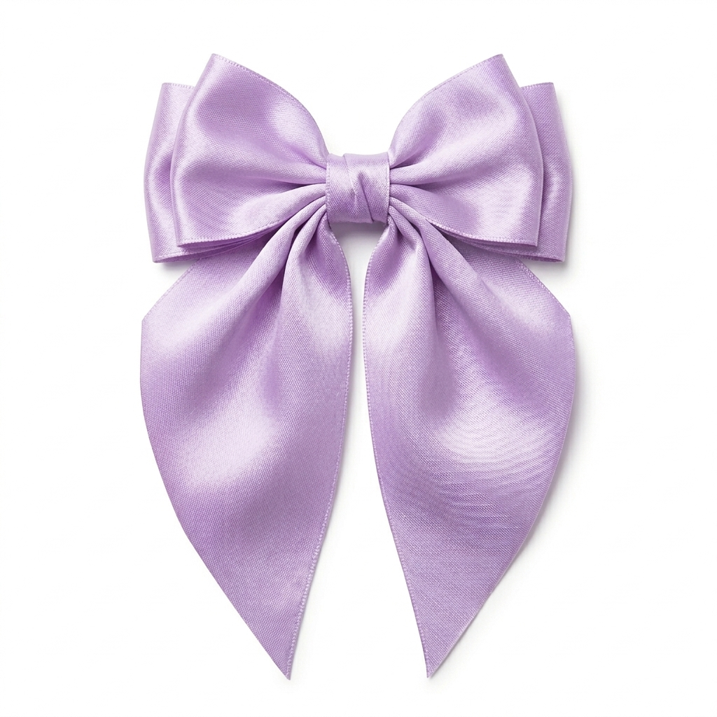Givana elegant satin ribbon bow hair clip with a decorative bow design for stylish hair accessories