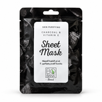 Bobana Boost Charcoal & Vitamin E Purifying Sheet Mask