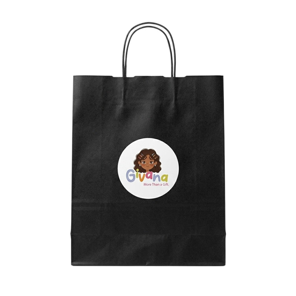 Givana minimalist paper gift bag with simple design and sturdy handles, ideal for wrapping presents or gifting occasions.