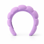 Givana Puffy Spa Skincare Headband in soft, plush fabric, designed to keep hair away during skincare routines.