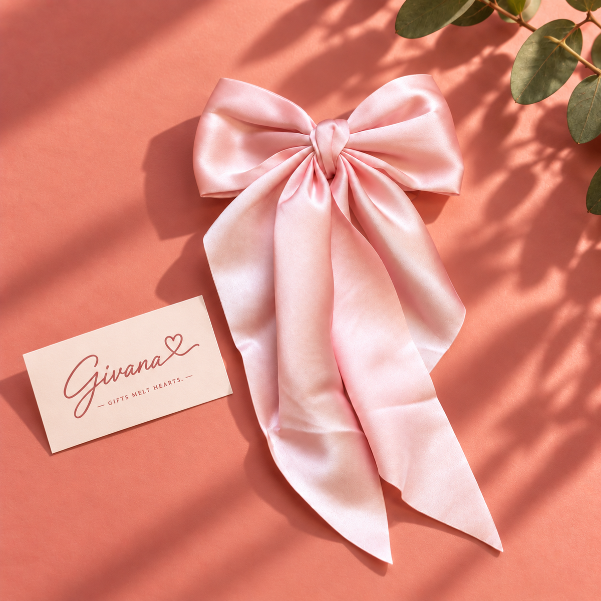 Satin Statement Bow Hair Clip