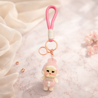Colorful Crybaby Cuties keychain by Givana featuring adorable character design in six vibrant colors.