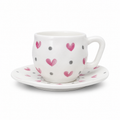 Mini Shein Edition Coffee Cup & Saucer ☕🎀