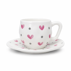 Mini Shein Edition Coffee Cup & Saucer ☕🎀