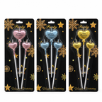 Happy Birthday Heart Cake Topper Set – Available in Multiple Colors