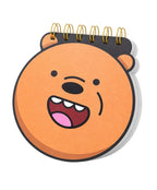 A 2BE Character Notebook A6 with colorful illustrated cover and lined pages, ideal for note-taking and journaling.